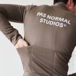 Pas Normal Studios Men's Essential Thermal Long Sleeve Jersey - ash brown