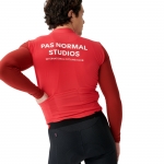 Pas Normal Studios - Herren Mechanism Long Sleeve Jersey — Deep Red